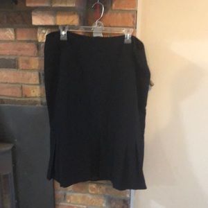 Kim Rogers black skirt